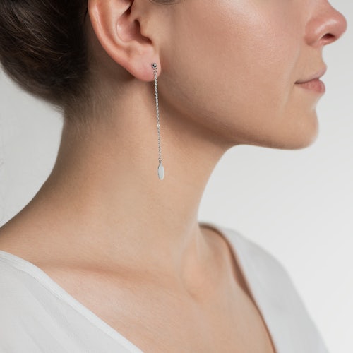 Kolczyki Savicki: srebrne